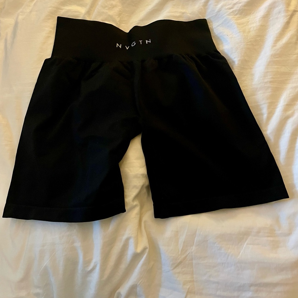 NVGTN Women's Black Bike Shorts